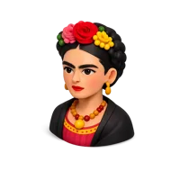 Frida Kahlo 3D icon