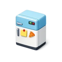 Fridge Magnet 3D icon