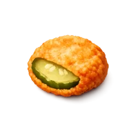 Fried Pickle 3D icon