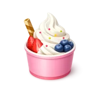 Frozen Yogurt 3D icon