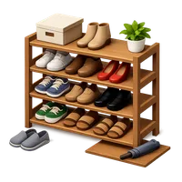 Full Shoe Rack 3D icon