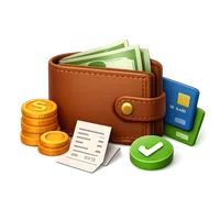 Full Wallet 3D icon