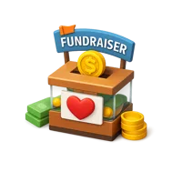 Fundraiser 3D icon