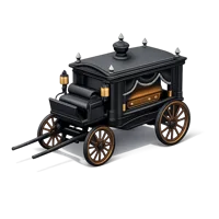 Funeral Carriage 3D icon