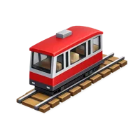 Funicular 3D icon