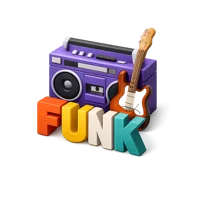 Funk Music 3D icon