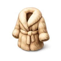 Fur Coat 3D icon