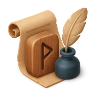 Futhorc 3D icon