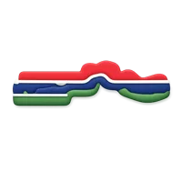 Gambia 3D icon