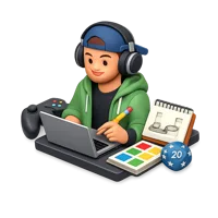 Game Designer 3D icon