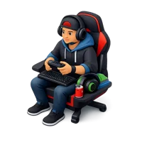 Gamer 3D icon