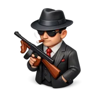 Gangster 3D icon