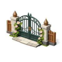 Garden Gate 3D icon