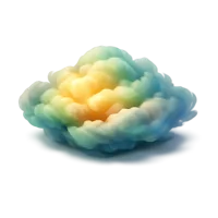 Gas Cloud 3D icon