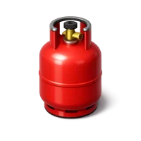 Gas Cylinder 3D icon