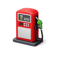 Gas Pump 3D icon