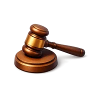 Gavel 3D icon