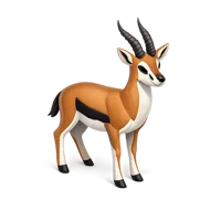 Gazelle 3D icon