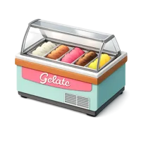 Gelato Freezer 3D icon