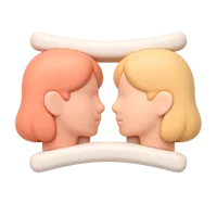 Gemini 3D icon