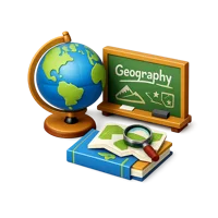 Geography Class 3D icon