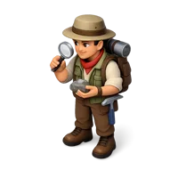 Geologist 3D icon