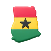 Ghana 3D icon