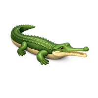 Gharial 3D icon