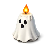 Ghost Candle 3D icon