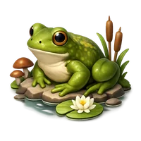 Giant Frog 3D icon