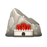 Gibraltar 3D icon