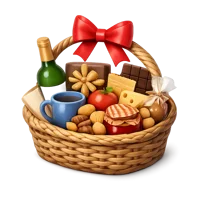 Gift Basket 3D icon