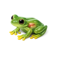 Glass Frog 3D icon