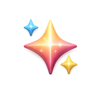 Glitter 3D icon