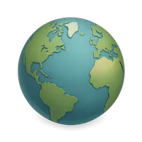 Globe (Earth) 3D icon