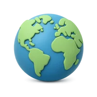 Globe 3D icon