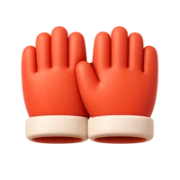 Gloves 3D icon