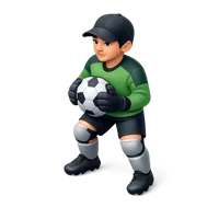 Goalkeeper 3D icon