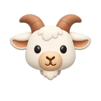 Goat 3D icon