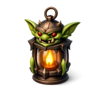 Goblin Lantern 3D icon