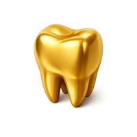 Gold Tooth 3D icon