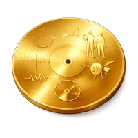 Golden Record 3D icon