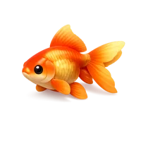 Goldfish 3D icon