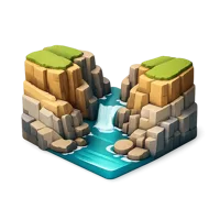 Gorge 3D icon