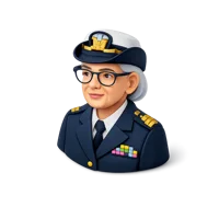 Grace Hopper 3D icon