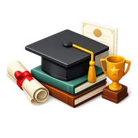 Graduation Capstone 3D icon