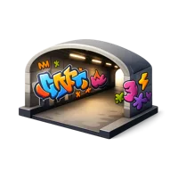 Graffiti Tunnel 3D icon