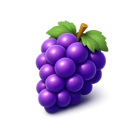 Grape 3D icon