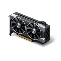 Graphics Card 3D icon