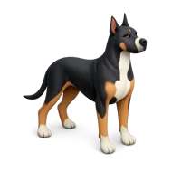 Great Dane 3D icon